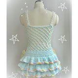 [Customized HandKnitted] Snow Angel Mini Dressn
