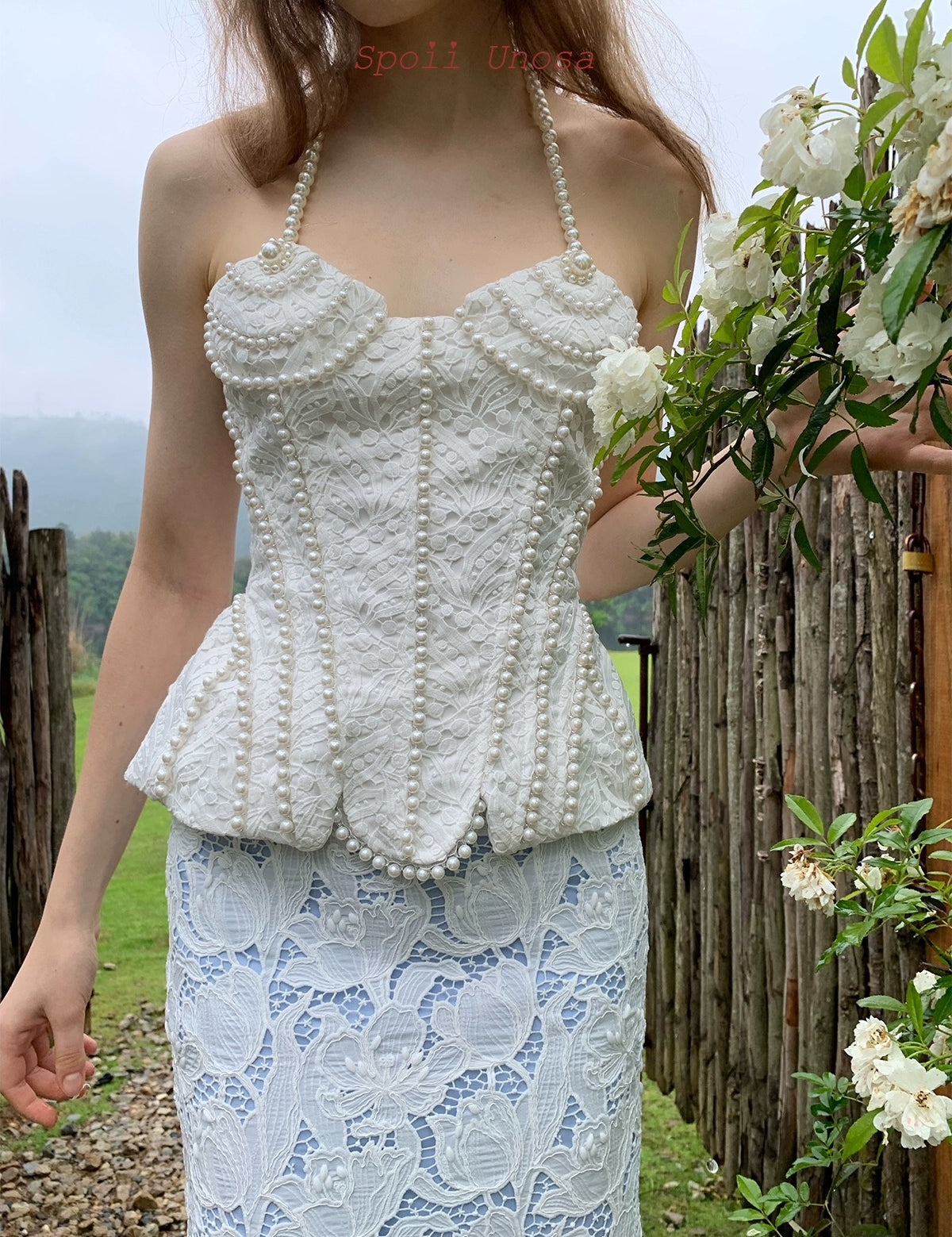 Get trendy with [SPOII UNOSA] Angelic Romance Corset Top -  available at Peiliee Shop. Grab yours for $56 today!