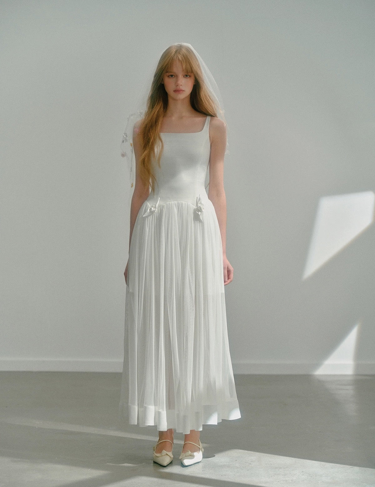 Get trendy with [UNOSA] Twillight Fairytale Romantic Bridal Midi Dress -  available at Peiliee Shop. Grab yours for $76 today!