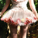 [Blood Supply] Forest Spirit • Flower Fairy Petticoat Skirt