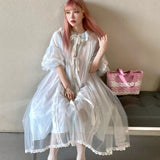 Get trendy with [August Unicorn] The Dream - Silk handmade vintage outer dress gown - Dresses available at Peiliee Shop. Grab yours for $168 today!