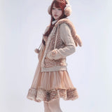 Get trendy with [Rose Island] Fairy Spirit Deer in snow land dress -  available at Peiliee Shop. Grab yours for $64 today!