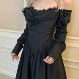 KittenClaw Nightfall Nocturne Midi Dress