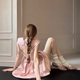 Fa Sogno Ballet Heart Low Back Mini Dress