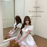 Leonie Girl Leonie Girl Lace Dream Peter Pan Collar Mini Dress