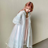Get trendy with [August Unicorn] The Dream - Silk handmade vintage outer dress gown - Dresses available at Peiliee Shop. Grab yours for $168 today!