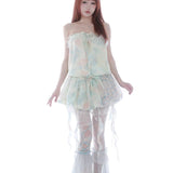 Get trendy with [Rose Island] Day Dream Mini Dress - Dress available at Peiliee Shop. Grab yours for $60 today!