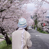 [Customized] The First Snow Hand Knitted Scarf