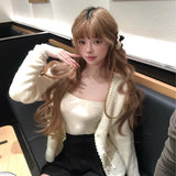 SheepKiss The Nutcracker Ballet Soft Girl Wool Cardigan