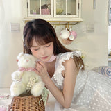 Get trendy with Cottage Angel Cotton Mini Dress - Dresses available at Peiliee Shop. Grab yours for $34 today!