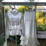 Get trendy with [Tailor Made] In My Fairy Dream Handmade Cotton Dress Set -  available at Peiliee Shop. Grab yours for $88 today!