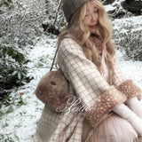 [Rose Island] Urban Fairycore Fawn Deer Coat