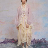 [Lactose Studio] Garden Poem Lightweight Sheer Cardigan