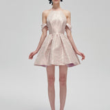 Fa Sogno Floral Ballerina Mini Dress