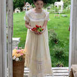 [Tailor Made] Vintage Bridal Maxi Dress