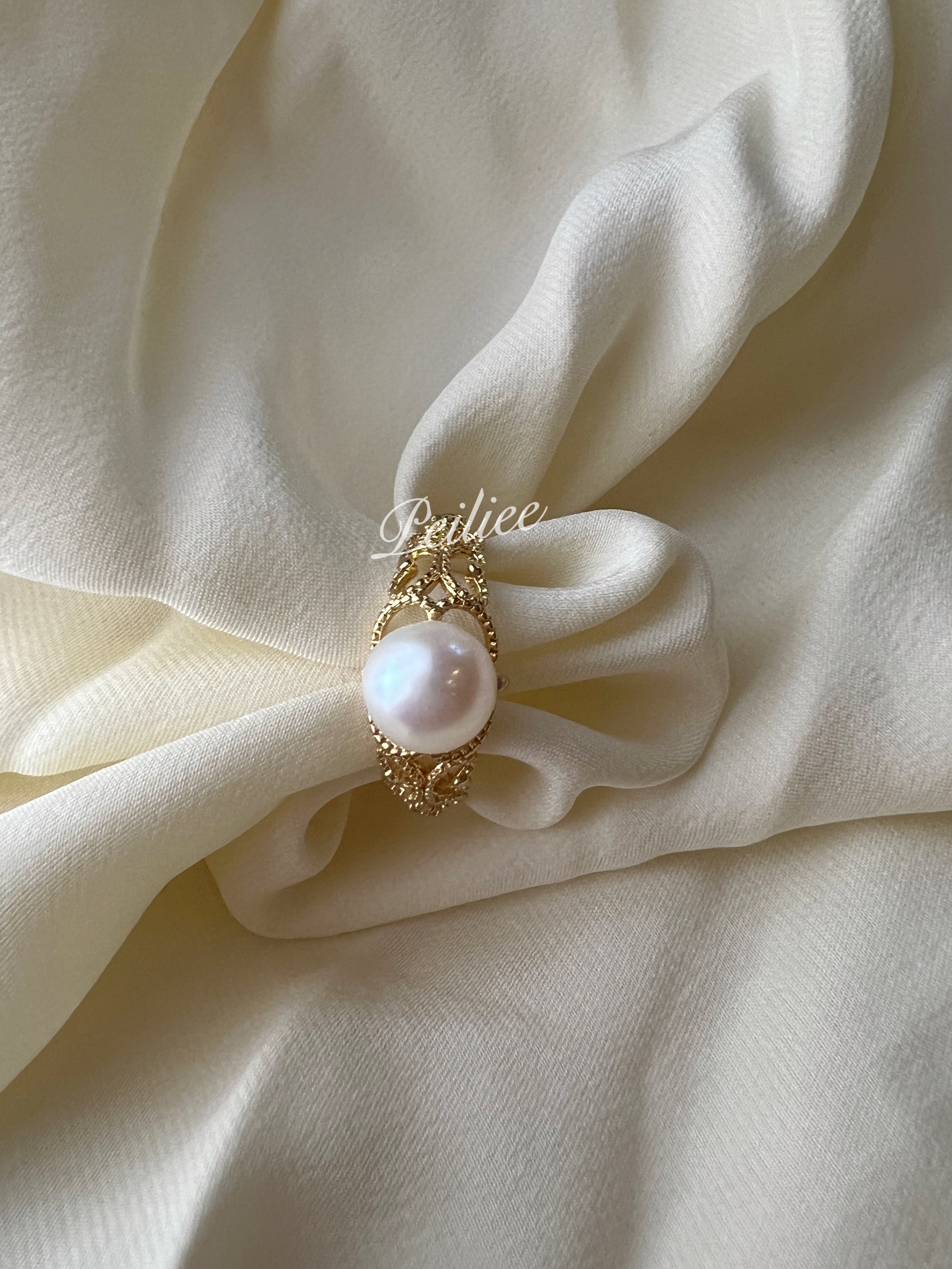 Get trendy with Being a princess is what i do the best 7-8mm, 8.5-9mm Freshwater Pearl Ring -  available at Peiliee Shop. Grab yours for $19.90 today!