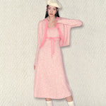 Get trendy with [Underpass]Pink Angel Knit Dress Set -  available at Peiliee Shop. Grab yours for $48.50 today!