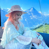 Rose Island Rose Mist Floral Mini Cape