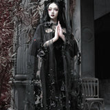 Blood Supply Christmas At Vampire Castle Midnight Thorn Veil Cape