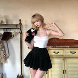 SheepKiss Chocolate Lover Mini Skirt