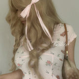 Coquette Core Ribbon Hairpin