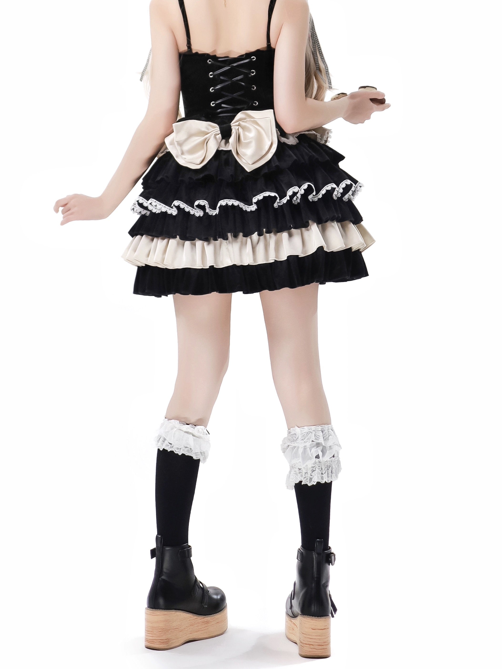 Get trendy with Attracted to what’s good for me - sweet Japanese Lolita Fashion Mini Dress - Dresses available at Peiliee Shop. Grab yours for $69 today!