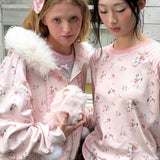 MineBeThyVers Kitty’s Nap Set 100% cotton with faux fur
