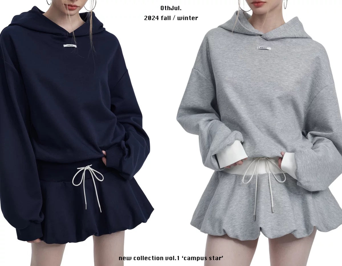 Get trendy with [Oth 24AW] Back to school girl hoodie dress -  available at Peiliee Shop. Grab yours for $65 today!