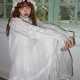 August Unicorn Edwardian Fairy Doll Silk Cotton Dress