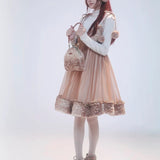 Get trendy with [Rose Island] Fairy Spirit Deer in snow land dress -  available at Peiliee Shop. Grab yours for $64 today!