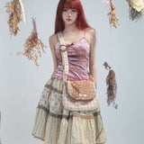 Get trendy with [Rose Island] Fairy Spirit Velvet Tank Linen Top -  available at Peiliee Shop. Grab yours for $26 today!