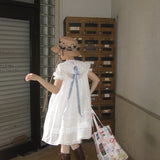 August Unicorn Sugar Doll Silk Cotton Blend A-line Dress