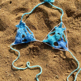 Get trendy with [Customized Hand Knitted] Seashell sweetheart bikini top -  available at Peiliee Shop. Grab yours for $39.90 today!