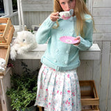 MineBeThyVers Kitty’s Flower Letter Skirt