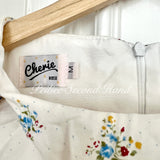 Get trendy with [Sweden Second Hand] French Doll House Floral Mini Dress -  available at Peiliee Shop. Grab yours for $40 today!