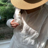 Get trendy with [Tailor Made] Aroma After Rain Handmade Shirt -  available at Peiliee Shop. Grab yours for $75 today!