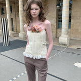 SPOII UNOSA Fleur Séchée Corset Top