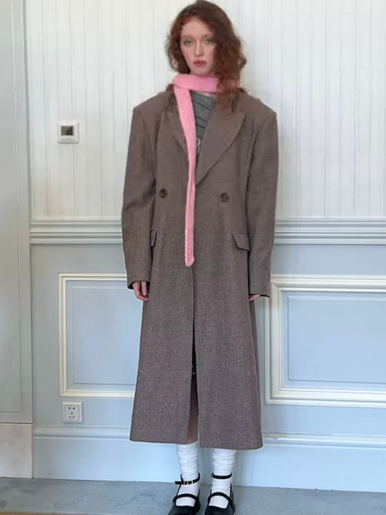[KV72] Vintage Princess Woolen Overcoat - Premium  from KV72 - Just $93! Shop now at Peiliee Shop