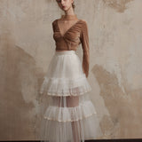 Fa Sogno Voyage en Velours Low Back Velvet Blouse