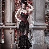 Get trendy with [Blood Supply] Gothic Mermaid Skirt - Clothing available at Peiliee Shop. Grab yours for $48 today!