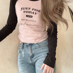 Get trendy with School days cotton shirt top with long sleeves - Sweater available at Peiliee Shop. Grab yours for $16 today!