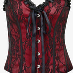 Get trendy with The Classic Gothic Corset Top -  available at Peiliee Shop. Grab yours for $23 today!