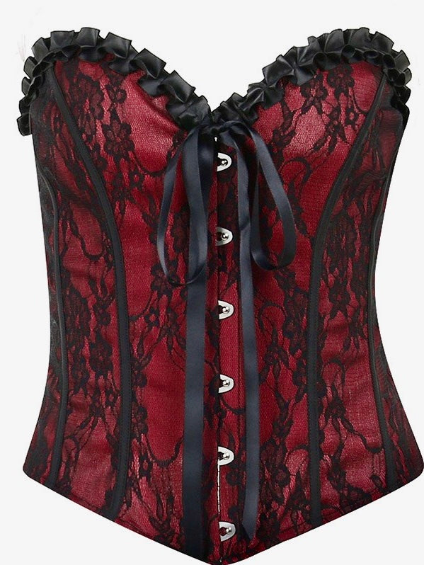 Get trendy with The Classic Gothic Corset Top -  available at Peiliee Shop. Grab yours for $23 today!