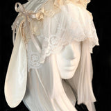 Get trendy with Beige Version Handmade Bunny Hat Headband -  available at Peiliee Shop. Grab yours for $21.90 today!