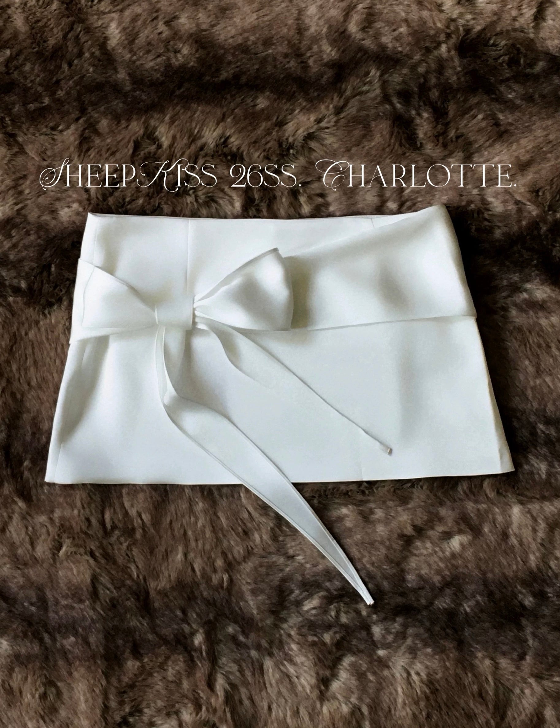 Sheepkiss Charlotte Satin A-Line Skirt