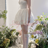 Silly Solkatt Alice’s Soft Feather Dream White Dress