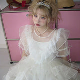 [August Unicron] Angel’s Wedding Silk Handmade Dress