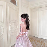 Fa Sogno Floral Ballerina Mini Dress