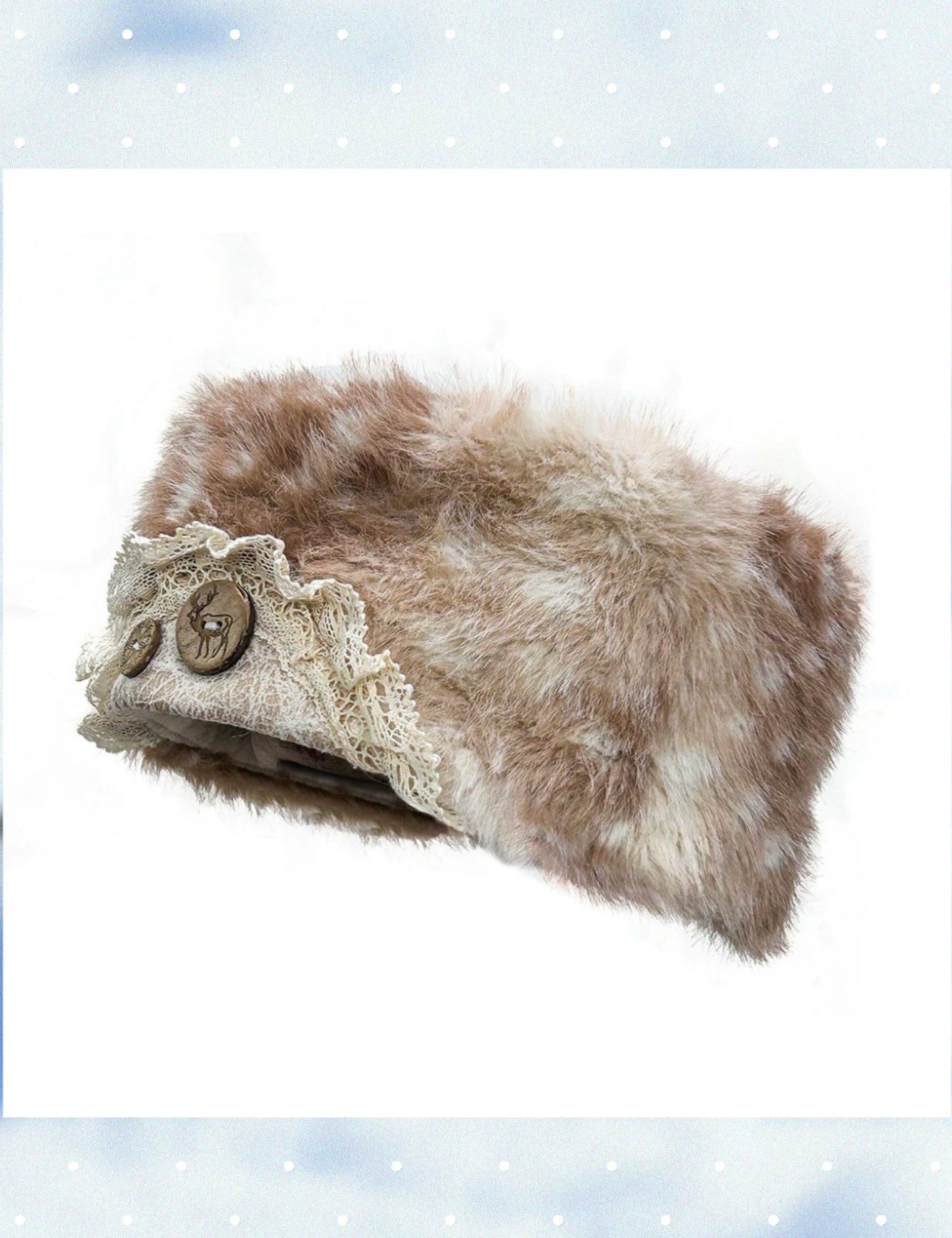 [15% Off At Checkout] Rose Island Deer Hat and Scarf