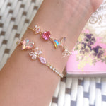 Get trendy with [Handmade] So peachy crystal heart bracelet -  available at Peiliee Shop. Grab yours for $19.90 today!